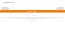 Tablet Screenshot of mytravelaccess.com